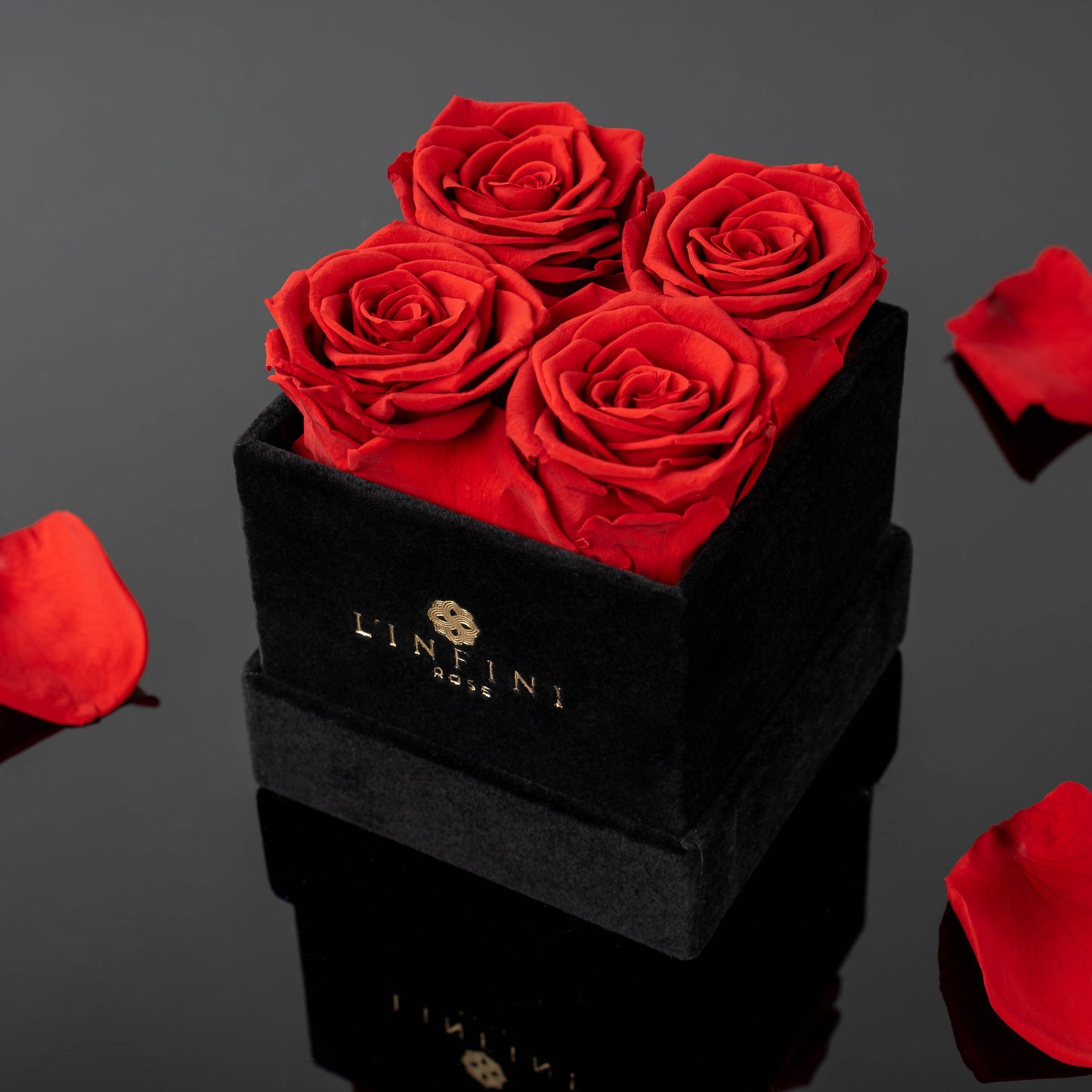 
                  
                    Lé Petit 4 Red Rose Box
                  
                